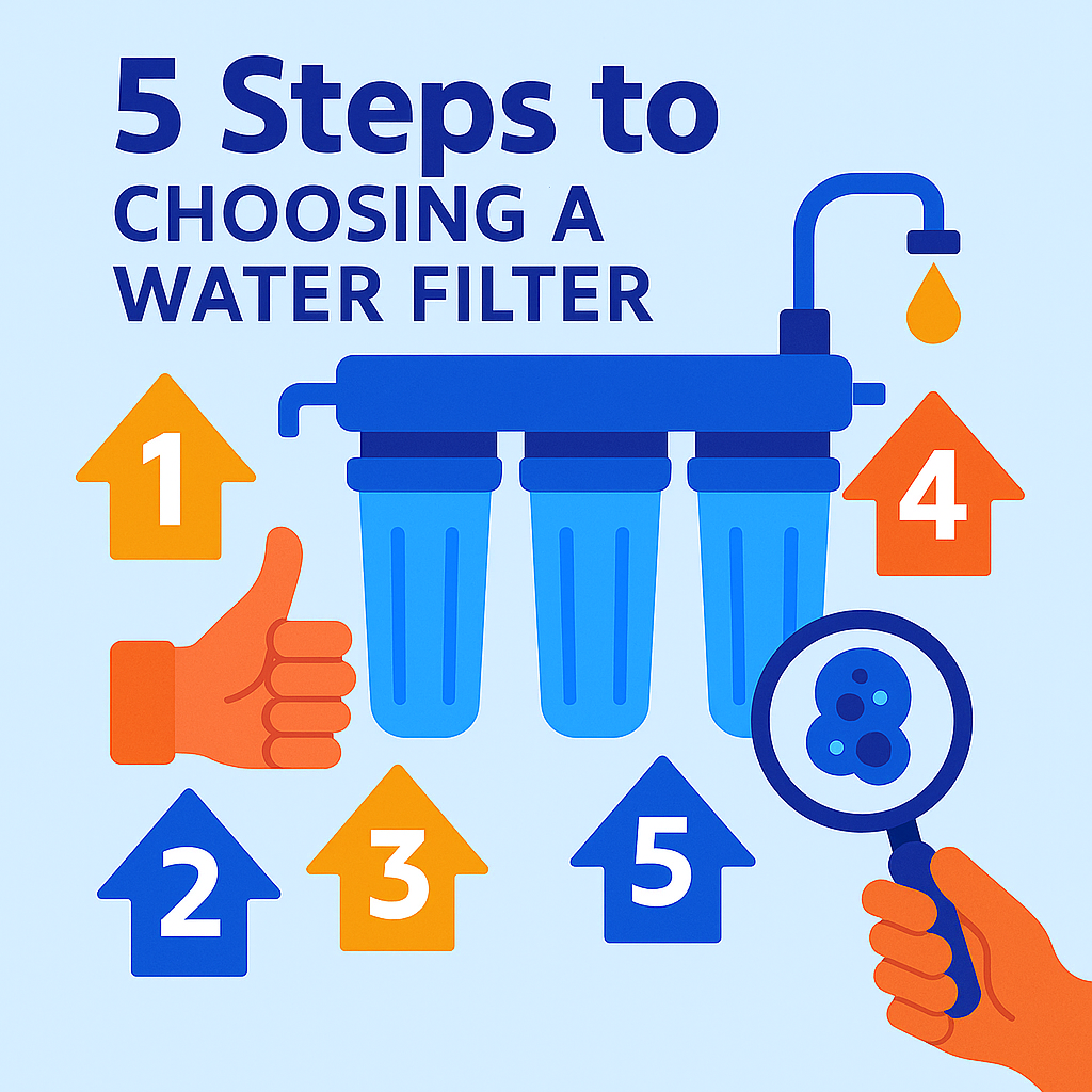 5 Steps to Choosing a Water Filter