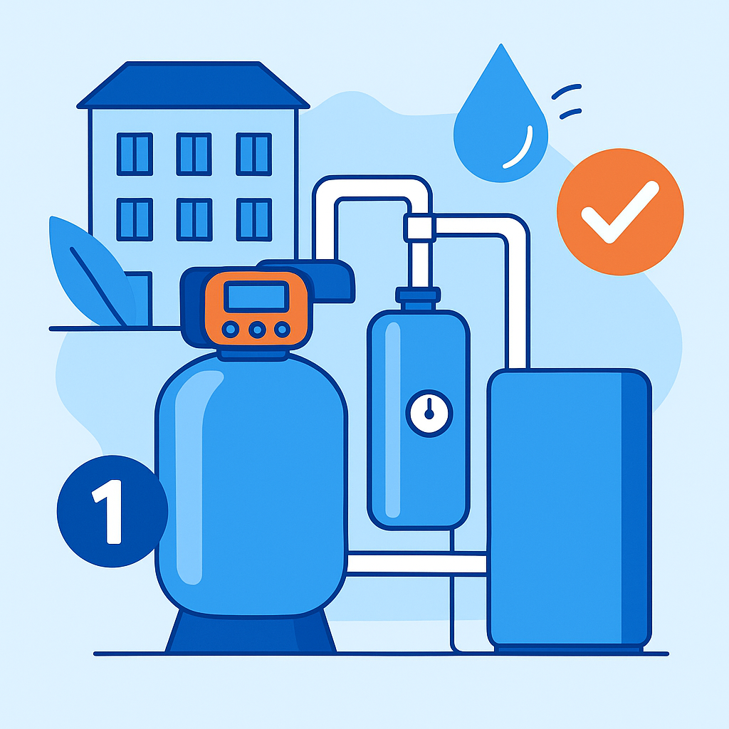 Smart filtration for apartment buildings